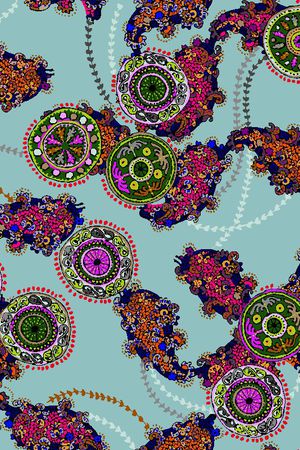 面料花印花华亿平台图片