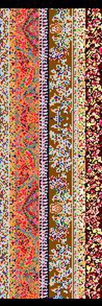 围巾图案印花华亿平台图片