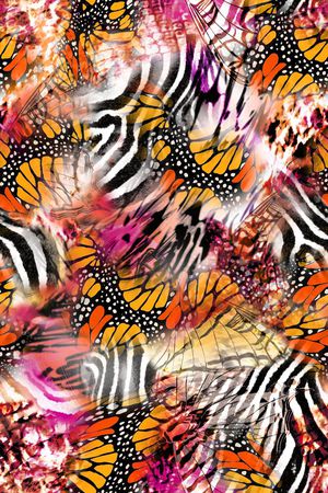 抽象印花华亿平台图片