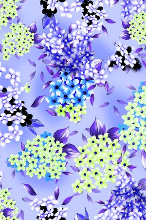 水墨、复古中国风类印花华亿平台图片