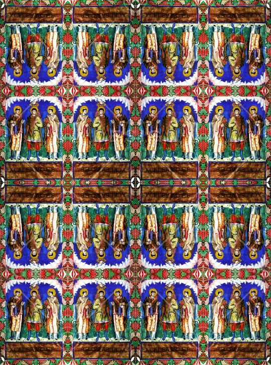 欧美创意、肌理、几何类印花华亿平台图片