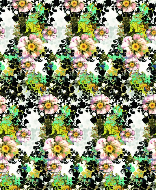 小碎花印花华亿平台图片