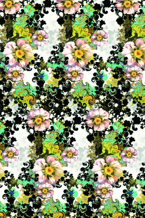 小碎花印花华亿平台图片