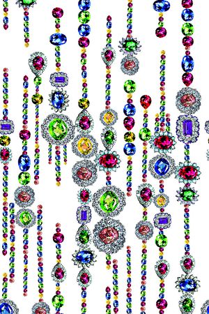 珠宝宝石印花华亿平台图片