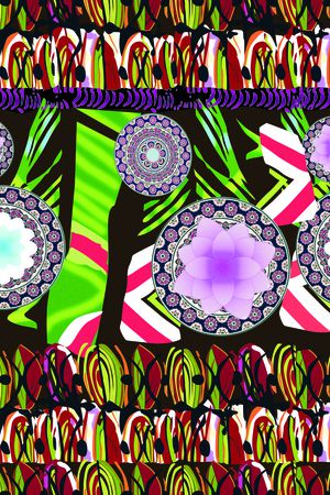 民族风印花华亿平台图片