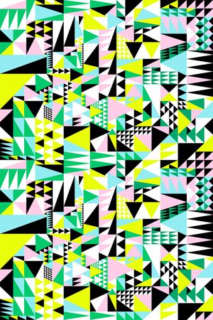 几何印花华亿平台图片