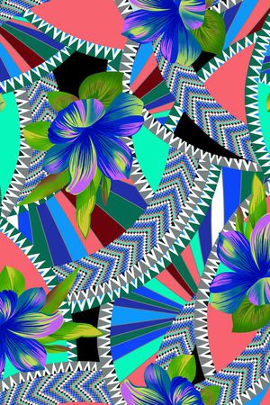 几何华亿平台印花华亿平台图片