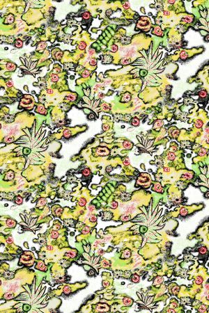 云纹印花华亿平台图片