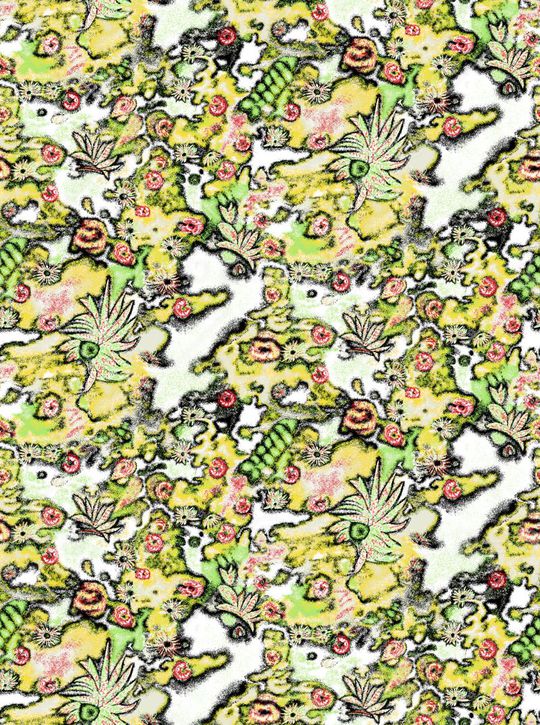 云纹印花华亿平台图片