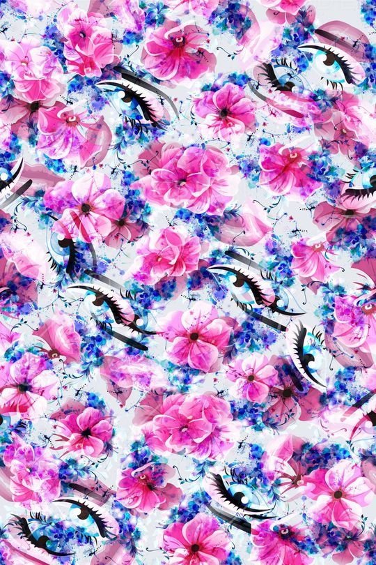 花鸟花卉印花华亿平台图片