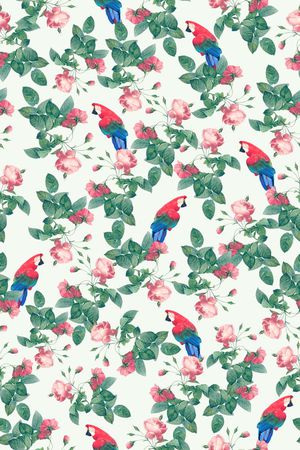 鸟印花华亿平台图片