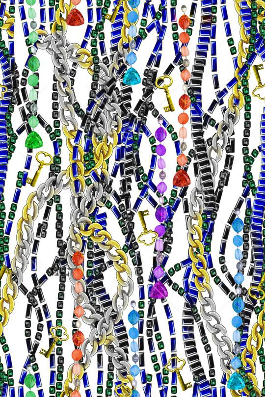 W-珠宝配饰/Jewellery印花华亿平台图片