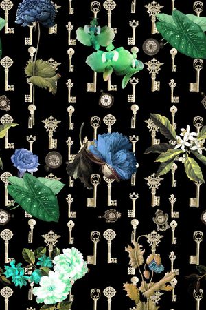 流行时尚花等印花华亿平台图片