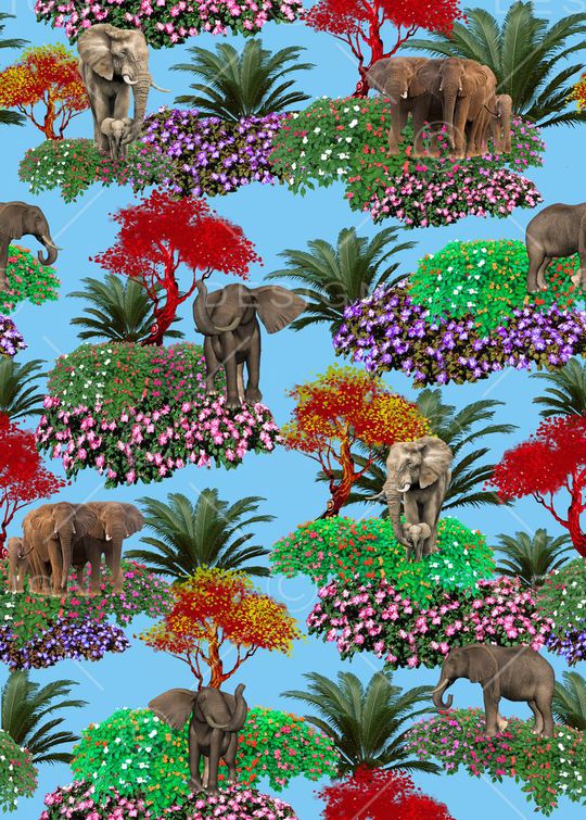 动物印花华亿平台图片