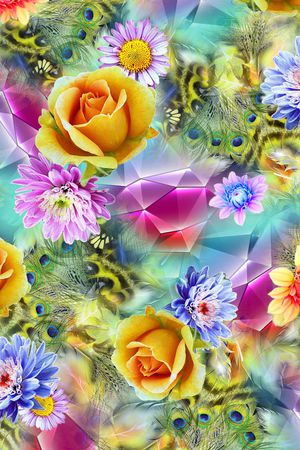 炫彩印花华亿平台图片