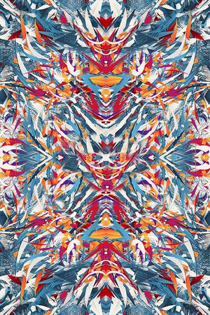 抽象 花纹印花华亿平台图片