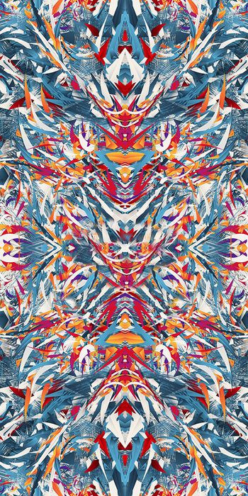 343170-时尚  抽象花纹   数码 丝绸 