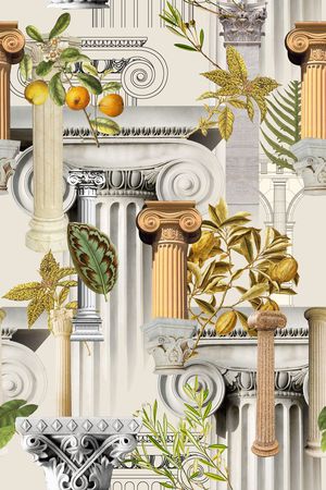 流行时尚花等印花华亿平台图片