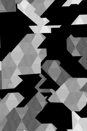 几何印花华亿平台图片