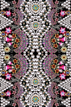 珍珠印花华亿平台图片