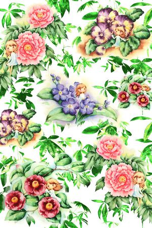 中国风印花华亿平台图片