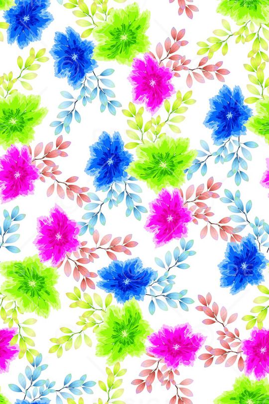 田园风印花华亿平台图片