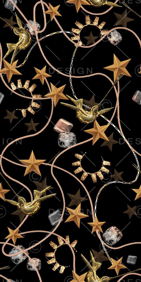 流行时尚花等印花华亿平台图片