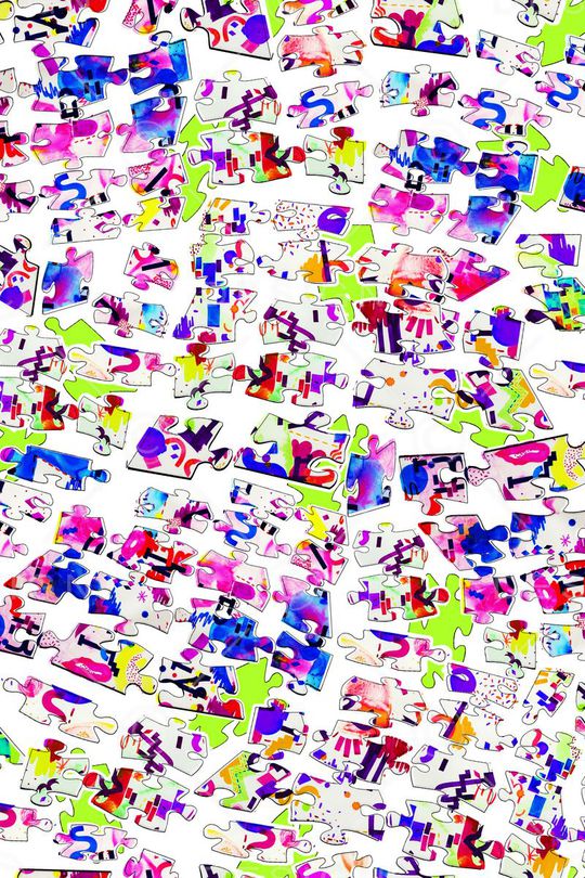 几何印花华亿平台图片