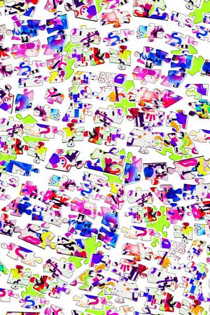 几何印花华亿平台图片