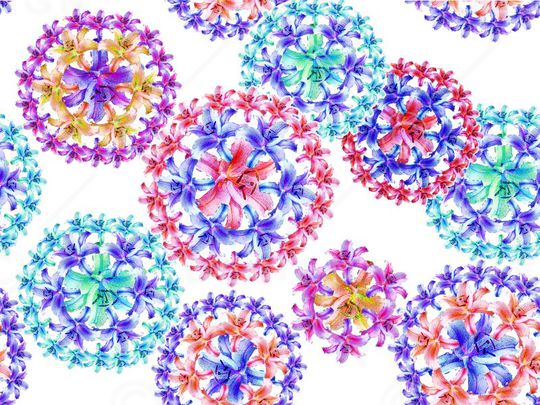 花团印花华亿平台图片