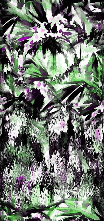 344292-豹点纹水墨叶子花卉1