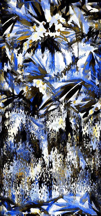 344293-豹点纹水墨叶子花卉2