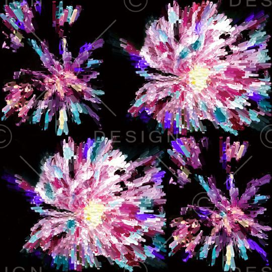 花草树木印花华亿平台图片