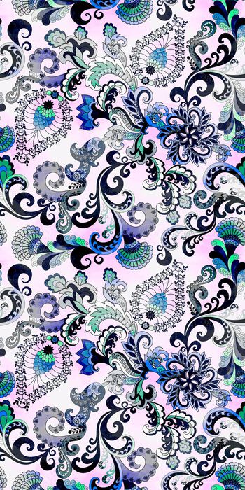 347277-欧洲民族风腰果佩斯利浸染男装花卉