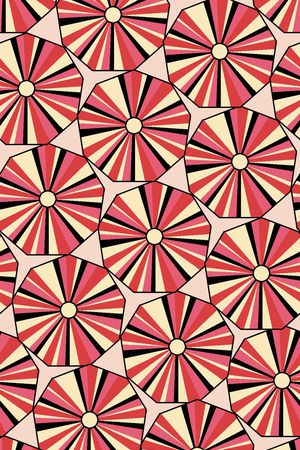 四方两方连续印花华亿平台图片