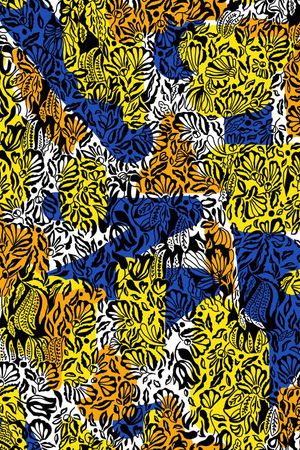 抽象印花华亿平台图片