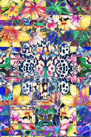 拼接印花华亿平台图片