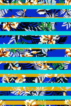 条纹印花华亿平台图片