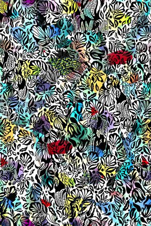 ♥红桃A〖抽象个性〗印花华亿平台图片