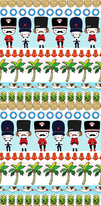 349943-士兵海上热带植物水果