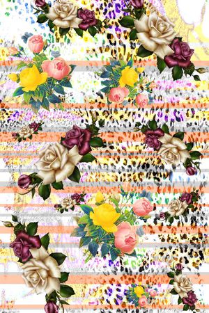 S-艺术花卉/Art印花华亿平台图片