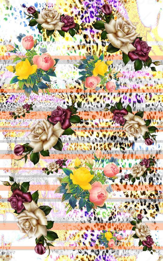 S-艺术花卉/Art印花华亿平台图片