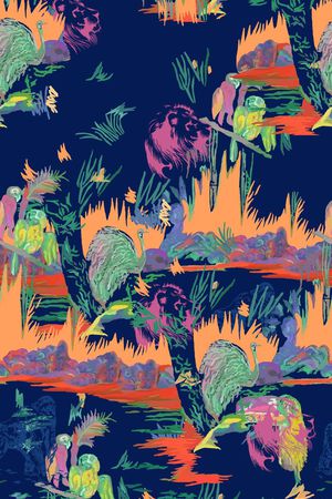 潮流印花华亿平台图片