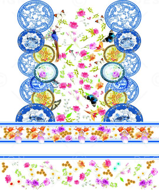 民族风印花华亿平台图片