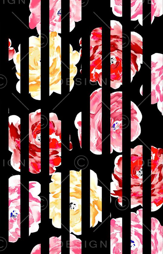 条纹印花华亿平台图片