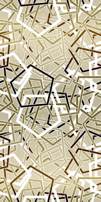 351320-五边形几何层叠印花1