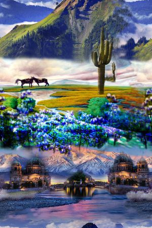 天空印花华亿平台图片