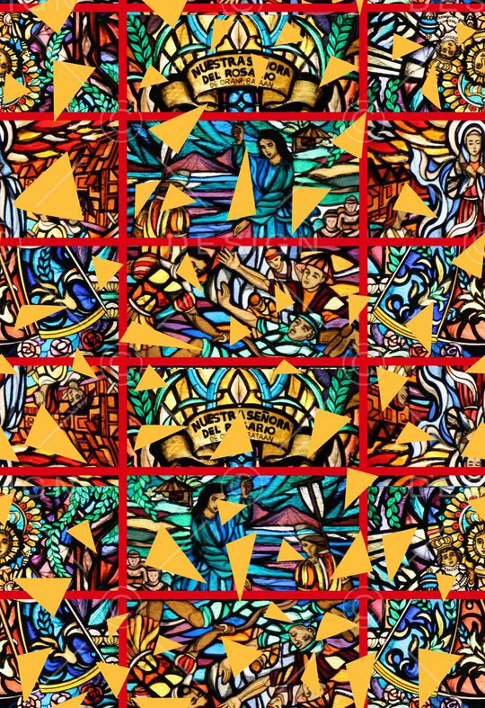 复古印花华亿平台图片