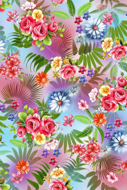 枝条印花华亿平台图片