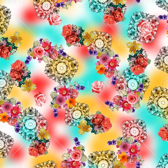 田园印花华亿平台图片